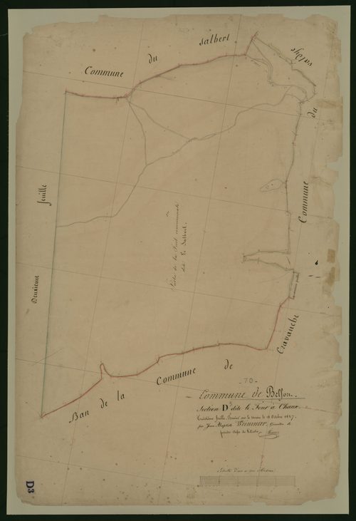 Commune de Belfort (20 feuilles).