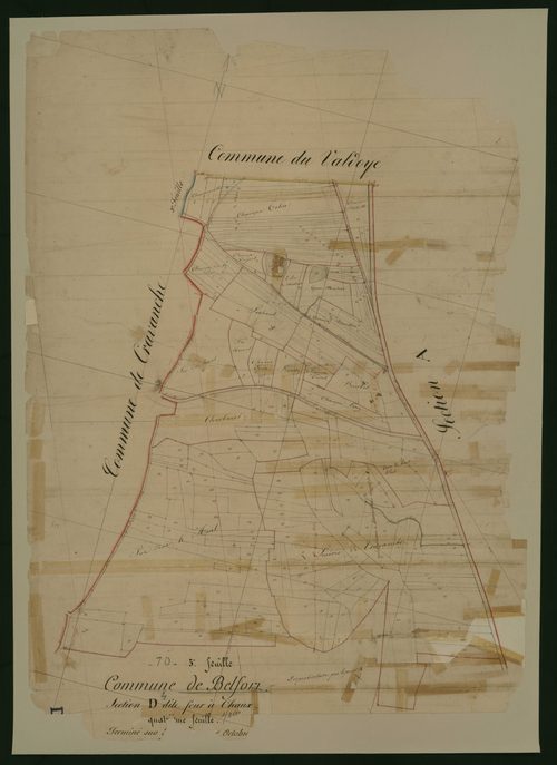 Commune de Belfort (20 feuilles).