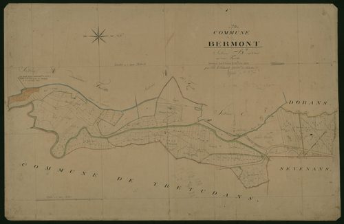 Commune de Bermont (5 feuilles).