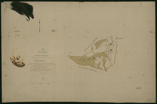 Commune de Bermont (5 feuilles).