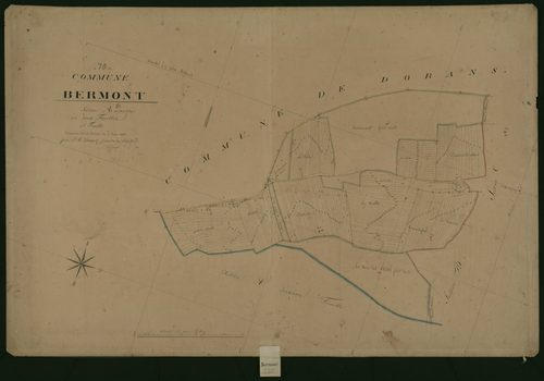 Commune de Bermont (5 feuilles).