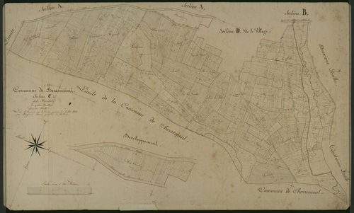 Commune de Bessoncourt (13 feuilles).