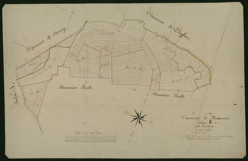 Commune de Bessoncourt (13 feuilles).