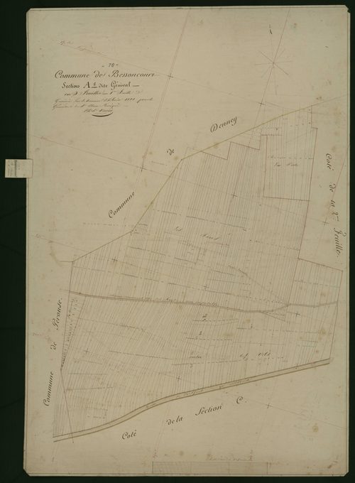 Commune de Bessoncourt (13 feuilles).