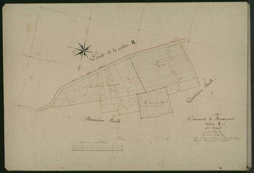 Commune de Bessoncourt (13 feuilles).