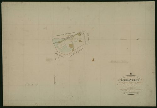 Commune de Bethonvilliers (4 feuilles).