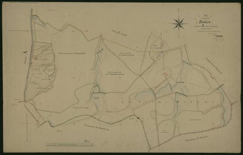 Commune de Boron (5 feuilles).