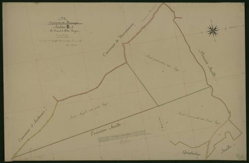 Commune de Bourogne (11 feuilles).