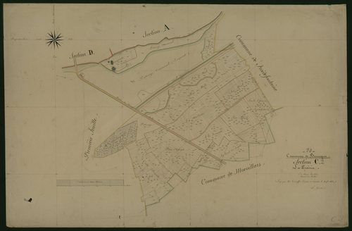 Commune de Bourogne (11 feuilles).