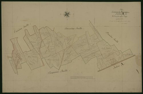 Commune de Bourogne (11 feuilles).