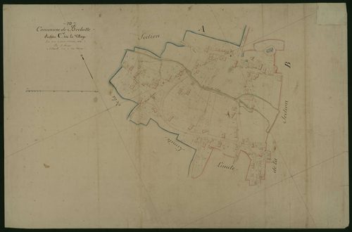 Commune de Brebotte (6 feuilles).