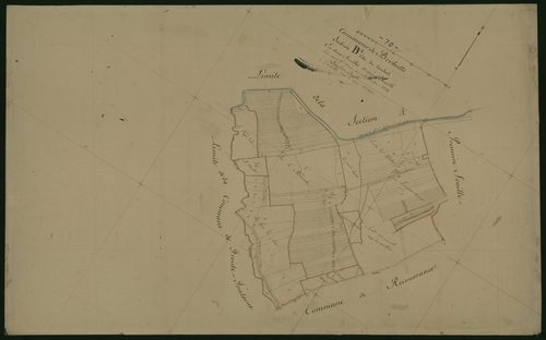 Commune de Brebotte (6 feuilles).