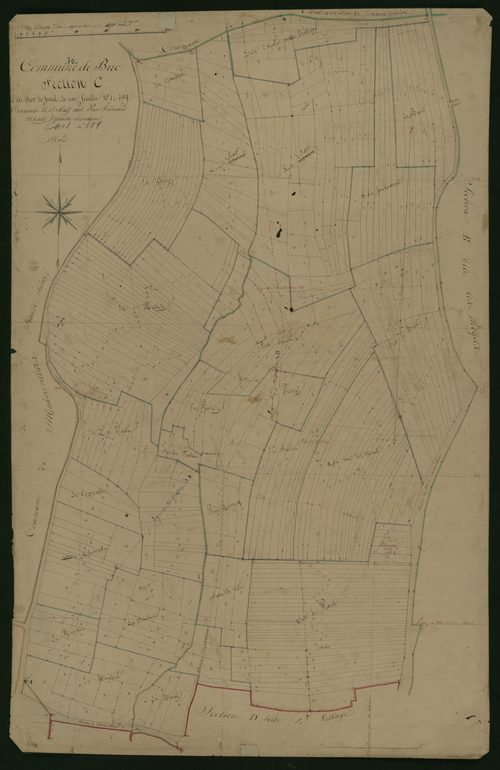 Commune de Buc (5 feuilles).