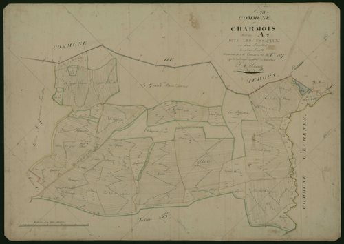 Commune de Charmois (5 feuilles).