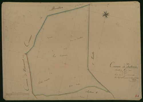 Commune de Châtenois-les-Forges (8 feuilles).