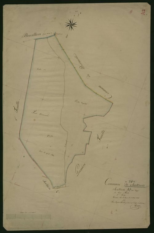 Commune de Châtenois-les-Forges (8 feuilles).