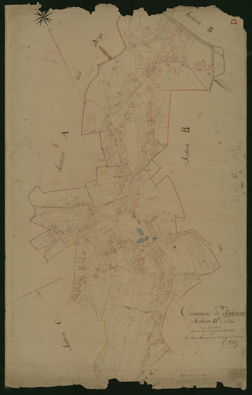 Commune de Châtenois-les-Forges (8 feuilles).