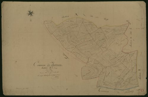 Commune de Châtenois-les-Forges (8 feuilles).