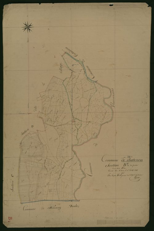 Commune de Châtenois-les-Forges (8 feuilles).