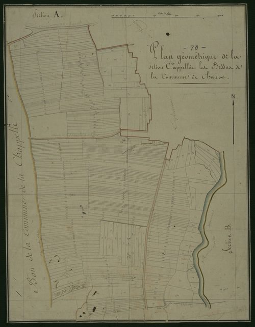 Commune de Chaux (7 feuilles).