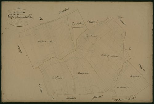 Commune de Chavanatte (5 feuilles).