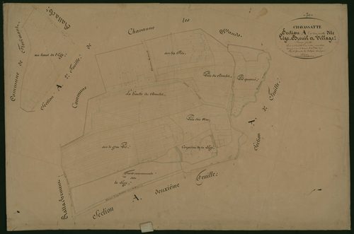 Commune de Chavanatte (5 feuilles).
