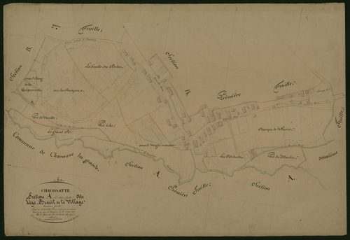 Commune de Chavanatte (5 feuilles).