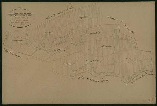 Commune de Chavannes-les-Grands (13 feuilles).