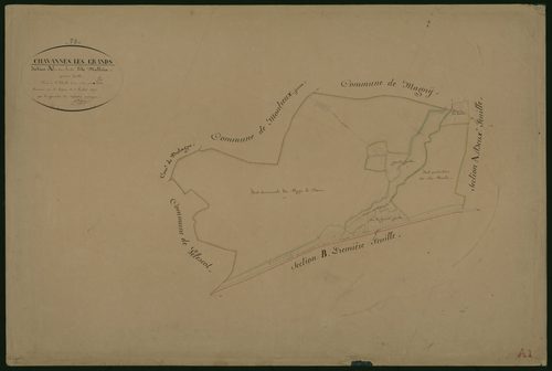 Commune de Chavannes-les-Grands (13 feuilles).