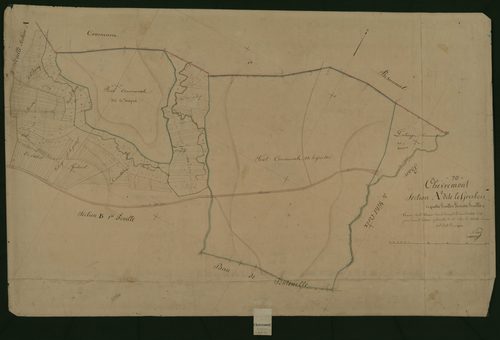 Commune de Chèvremont (11 feuilles).