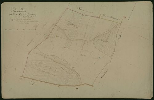 Commune de Chèvremont (11 feuilles).