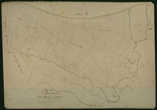Commune de Chèvremont (11 feuilles).