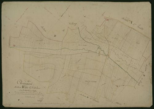 Commune de Chèvremont (11 feuilles).