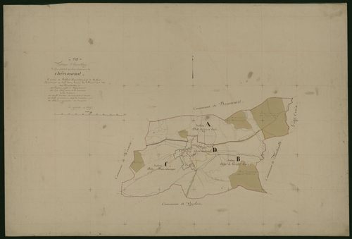 Commune de Chèvremont (11 feuilles).