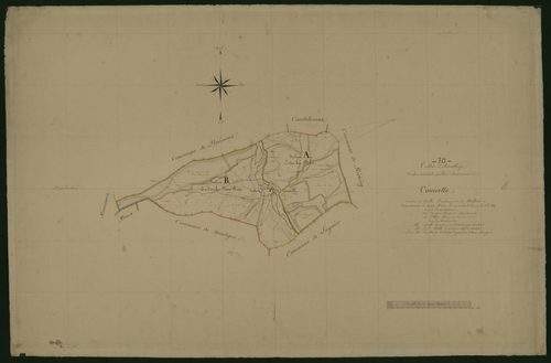 Commune de Courcelles (5 feuilles).