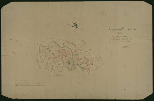 Commune de Courcelles (5 feuilles).