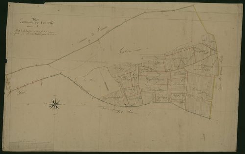 Commune de Courcelles (5 feuilles).