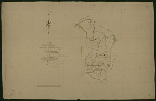 Commune de Courtelevant (6 feuilles).