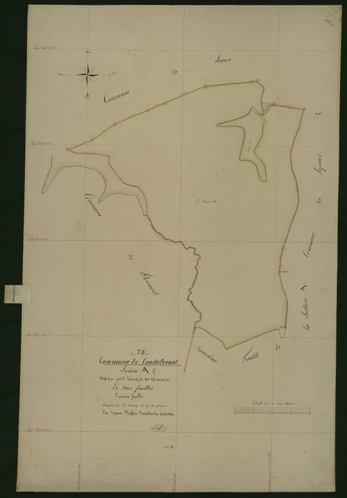 Commune de Courtelevant (6 feuilles).