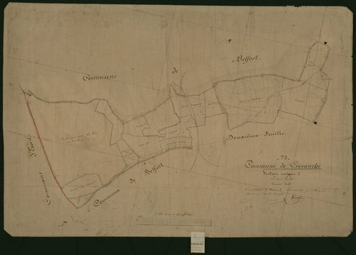 Commune de Cravanche (7 feuilles).