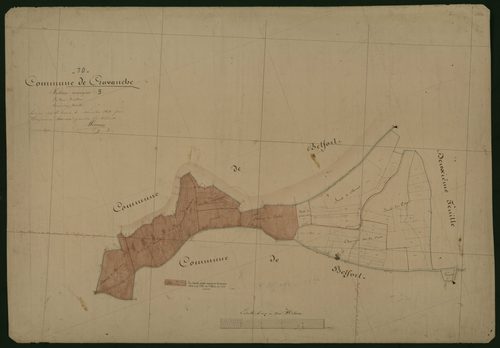 Commune de Cravanche (7 feuilles).