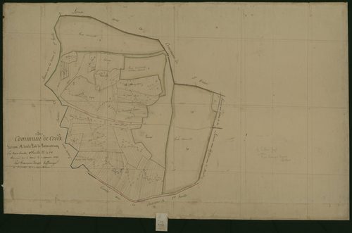 Commune de Croix (7 feuilles).