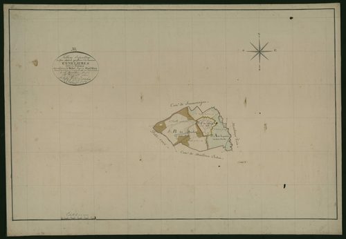Commune de Cunelières (6 feuilles).