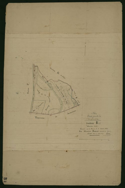 Commune de Danjoutin (8 feuilles).