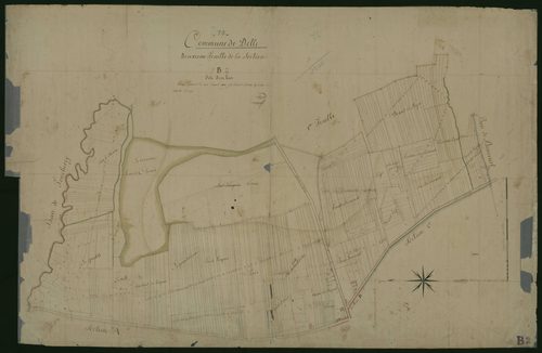 Commune de Delle (8 feuilles).