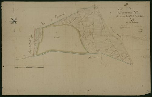 Commune de Delle (8 feuilles).