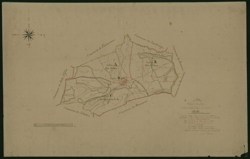 Commune de Delle (8 feuilles).