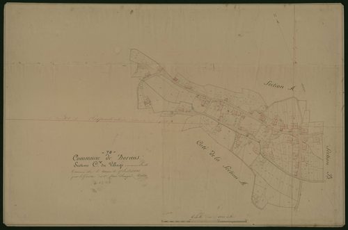 Commune de Dorans (6 feuilles).