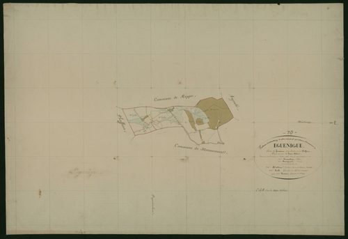 Commune d'Eguenigue (4 feuilles).