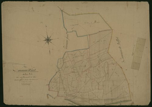 Commune d'Essert (7 feuilles).